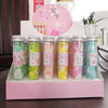 10pcs Disposable Portable Travel Tube Shape Boxed Confetti Soap Mini Soap Plate(Pig Baby Series)