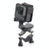 GP433 Bicycle Motorcycle Handlebar Mount for GoPro, Insta360, DJI and Other Action Cameras(Black)