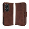 For ASUS Zenfone 9 Skin Feel Calf Texture Card Slots Leather Phone Case(Brown)