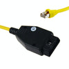 OBD Plug Adapter for BMW Enet Ethernet to OBD 2 Interface