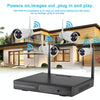 720P HD WiFi Wireless IP Security Camera System with NVR Kit - 4CH