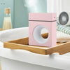 Mini Air Humidifier USB Air Mist Maker Spayer Night Light Aromatherapy Diffuser Air Purifier(Pink)