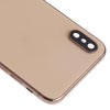 iPhone XS Gold Back Cover Assembly with Side Keys & Wireless Charging