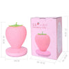 Creative Home LED Silicone Strawberry Night Light USB Rechargeable Bedside Decoration Atmosphere Light(Pink)