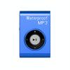 C26 IPX8 Waterproof Swimming Diving Sports MP3 Music Player with Clip & Earphone, Support FM, Memory:4GB(Blue)