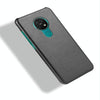 For Nokia 7.2 / 6.2 Shockproof Litchi Texture PC + PU Case(Black)