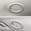 For Ford Edge Left-hand Drive Car Roof Air Conditioner Air Outlet (Beige)