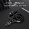 1 Pair PROMEND Road Bike Bicycle Lock Pedal Conversion Piece Nylon Plastic Self-Locking Pedal PDZ-N13