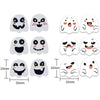 Halloween Ghost Emoji Stickers Children Gift Decoration Food Sealing Stickers, Size: 25x25mm(K-128)