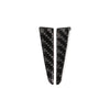 2 PCS Car Carbon Fiber Steering Wheel Below Decorative Sticker for Infiniti Q50 / Q60 2014-2020