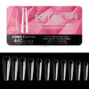 Scratch-free Ultra-thin Seamless Manicure Nail Plate, Shape: 07 Long Ballet