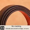 Dandali Men Microfiber Bottom Pin Buckle Belt Casual Jeans Waistband, Length: 110cm(Coffee)