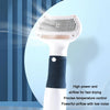 600W Pet Dryer & De-Shedding Comb, 3 Nozzles, Grey, 110V US Plug