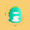 Bedroom Cartoon Dinosaur Silicone Sensor Night Light(Green)