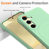 For Samsung Galaxy S25+ 5G Wave Texture MagSafe Magnetic Liquid Silicone Phone Case(Green)