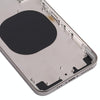 iPhone X Back Housing Cover (Black) - iP13 Pro Style