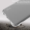 For Samsung Galaxy S25 Ultra 5G imak Shockproof Airbag TPU Phone Case(Transparent Black)