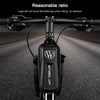 WHEEL UP Hard Shell Three-dimensional Bicycle Bag EVA Anti-splashing Front Beam Charter Front Bag Upper Tube Bag Mountain Bike Bag