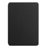 For Samsung Galaxy Tab A 10.1 2019 T515/T510 Dual-Folding Horizontal Flip Tablet Leather Case with Holder (Black)