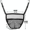 Car Storage Bag Multifunctional Pet Barrier Mesh Bag(Black)
