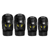 SULAITE Motorcycle Protector Rider Wind Warmth Protective Gear Riding Equipment, Colour: Black Elbow Pads