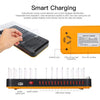 WLX-815P 180W 15 Ports USB Fast Charging Dock Smart Charger with Holder, AU Plug