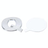 Car Vehicle Badge Emblem 3D English Letter Q Self-adhesive Sticker Decal, Size: 4.5*4.5*0.5cm
