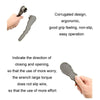 Spiral Air Valve Wrench For Inflatable Boat, Kayak, Paddle Board, Air Nozzle Tightening(Gray Eight Teeth)