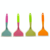 Silicone Nonstick Spatula Wide Mouth Steak Pizza Spatula Kitchen Tool(Orange + Orange)