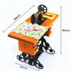 Mini Sewing Machine Toy Doll House Decoration Scene Model