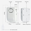 130dB Water Leak Detector Alarm, Flood Sensor Alert, Home Security