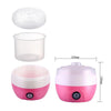Electric Automatic Yogurt Maker Machine Yoghurt DIY Tool Kithchen Plastic Container 220V Capacity: 1L(Pink)
