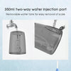 350ML Water Tank Oral Irrigator Rechargeable 5 Gear Adustable Water Flosser, Spec: With  Bracket Black Gray