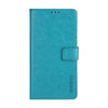 For iPhone 11 idewei Crazy Horse Texture Horizontal Flip Leather Case with Holder & Card Slots & Wallet(Sky Blue)