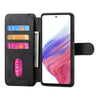 For Samsung Galaxy A06 CaseNeo MagSafe RFID Anti-theft Retro Leather Phone Case(Black)