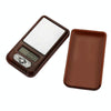 MH-335 Portable Super Mini Wooden Texture High Precision Electronic Diamond Gold Jewelry Scale  (0.01g~100g), Excluding Batteries