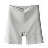 High Waist Seamless Safety Panties Ice Silk Shorts, Size: XXL (67.5-80kg)(Gray Sticker)