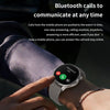 J45 1.43 inch BT5.1 Smart Sport Watch, Support Sleep / Heart Rate / Blood Oxygen / Blood Pressure Health Monitor(Black)