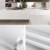 Pearlescent Creative PVC Brick Decoration Furniture Wallpaper Stickers Bedroom Living Room Wall Waterproof Wallpaper Roll, Size: 60x500cm(White)