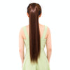 Natural Long Straight Hair Ponytail Bandage-style Wig Ponytail for WomenLength: 75cm (Marron)