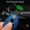 For Mercedes-Benz C-Class 3-button B Version Car TPU Key Protective Cover Key Case with Key Ring (Red)
