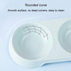Pink Non-Slip Double Pet Bowl - Cat & Dog Feeder