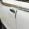 FR JG-031 8 PCS Rubber Car Side Door Edge Protection Guards Cover Trims Stickers(Black)
