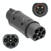 SAE J1772 New Energy Vehicle Charging Gun Type 2 to Type 1 Adapter