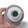 Locking Gravity Water Inlet Fill Dish Hatch Lock for RV Camper Trailer Cars(White)
