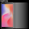 10 PCS 0.26mm 9H 2.5D Tempered Glass Film for Xiaomi Redmi 6