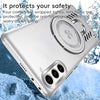 For Samsung Galaxy S25+ 5G Ice Sense Series Graphene Cooling MagSafe Holder Phone Case(Black)