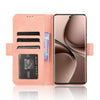 For vivo V40e 5G / iQOO Z9S 5G Skin Feel Calf Texture Card Slots Leather Phone Case(Pink)