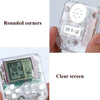 4 PCS Handheld Mini Game Console Toy Classic Brick Game Console with Keychain(Random Color)