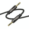 Borofone BL22 3.5mm Zinc Alloy Dignity AUX Audio Cable, Length:1m(Black)